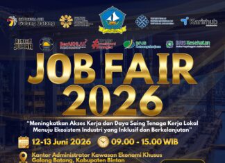 Job Fair Bintan 2026, Ada 1.309 Lowongan Pekerjaan