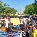 Para Pelajar dari Berbagai Sekolah Ikut Pawai, Dukung Kelanjutan Program MBG