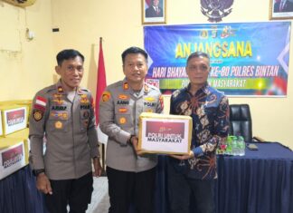 Sambut Hari Bhayangkara ke-80, Polres Bintan Anjangsana Serentak pada Purnawirawan dan Warakawuri