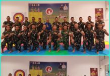 Jujitsu Jadi Beladiri Pilihan Prajurit Yonif TP 849/BS, Memperkuat Kemampuan Beladiri Taktis