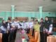 PGRI Kecamatan Lingga Serahkan Bantuan Korban Puting Beliung di Tanjung Kelit