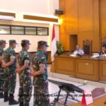 4 Anggota TNI Penyiram Air Keras Divonis 1,5 hingga 3 Tahun Penjara, Dua Dipecat karena ‘Otak’