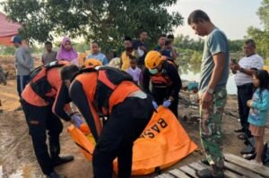 Tiga Hari Dicari Tim SAR, Balita Terseret Arus Drainase di Sengkuang Ditemukan Meninggal
