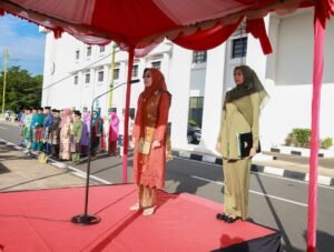 Sekda Misni Pimpin Upacara Harganas Ke-33, Tekankan Peran Ayah Bentuk Karakter Anak