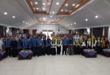BKOW Kepri Goes to School, Nenny Nyanyang Ajak Pelajar Jauhi Narkoba dan Bullying