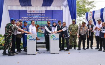 Gubernur Ansar Lakukan Graoundbreaking Pembangungan Dermaga II Tanjung Uban, Guna Perkuat Konektivitas