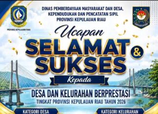Ekang Anculai dan Tanjung Uban Selatan Raih Penghargaan Tingkat Provinsi di Ajang Desa/Kelurahan Berprestasi 2026