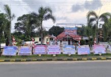 Polres dan Polsek di Bintan Kebanjiran Papan Bunga, Usai Berhasil Menumpas Aksi Kejahatan