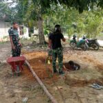 TMMD ke-129 Kodim 0315/Tanjungpinang, Bangun Sumur Bor untuk Atasi Krisis Air Bersih di Desa Lancang Kuning