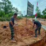 TMMD ke-129, Kodim 0315/Tanjungpinang Percepat Pengerjaan Jalan dan Parit