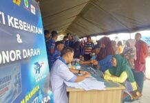 Peringati Hari Bakti TNI AU ke-79, Lanud Hang Nadim Gelar Bazar Murah dan Cek Kesehatan Gratis