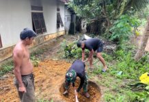 Tak Lagi Cemas saat Kemarau, Warga Busung Sambut Sumur TMMD Kodim 0315/TPI