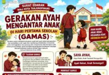 Walikota Tanjungpinang Terbitkan Edaran GAMAS, Ayah ASN Diberi Kelonggaran Antar Anak di Hari Pertama Sekolah