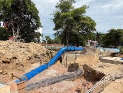 Perbaikan Pipa 800 mm Muka Kuning Selesai, BP Batam Kebut Pemulihan Air: Batu Aji & Marina Mulai Mengalir