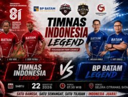 Legenda Timnas Turun ke Batam! Rully Nere Cs Tantang BP Batam Legend di Batam International Football Series 2026