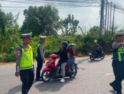 Satlantas Polres Bintan Gelar Penertiban dan Pemeriksaan Pajak Kendaraan, 30 Pengendara Diberikan Teguran