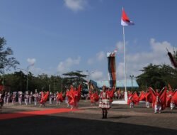 Dirgahayu RI ke-81, Kibaran Sang Merah Putih dari Lapangan Relief Antam Kijang Bintan