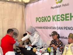 PT Pegadaian (Persero) Buka Layanan Pos Kesehatan Gratis Pada Festival Pacu Jalur Bersama IZI