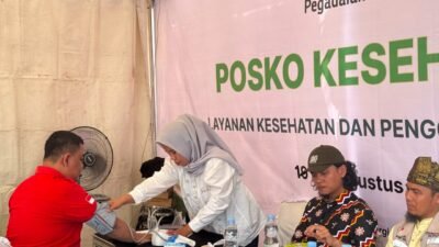 PT Pegadaian (Persero) Buka Layanan Pos Kesehatan Gratis Pada Festival Pacu Jalur Bersama IZI