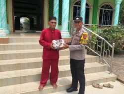 Gerakan Sesajid Polsek Bintan Timur, Wujud Kepedulian Polri Hadirkan Kenyamanan Beribadah bagi Masyarakat