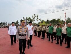 Polres Bintan Gelar Apel Kesiapsiagaan Pencegahan dan Penanggulangan Karhutla