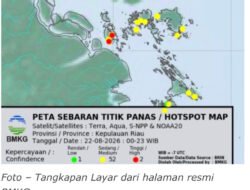 30 Titik Panas Terdeteksi di Karimun, Sebagian Besar di Pulau Kundur