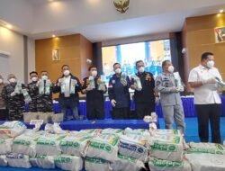 Tim Gabungan TNI-Polri-BNN-Bea Cukai Gagalkan Penyelundupan 1,3 Ton Narkotika di Tanjung Berakit