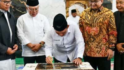 Resmikan Masjid Ar Rahim Teluk Keriting, Ansar: Masjid Benteng Generasi Muda Hadapi Dampak Digitalisasi