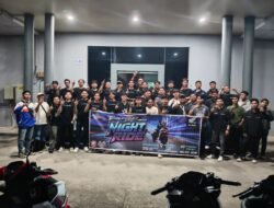 82 Bikers Honda Batam Ramaikan Vario Evo Night Ride, City Rolling hingga Sharing Komunitas