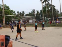 Sekda Bintan Buka Turnamen Bola Voli Semi Open Antar RW Cup V di Sebong Lagoi