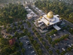 Perjalanan Panjang Kubah Raksasa Masjid Agung Bandar Seri Bentan, dari Tuban Jawa Timur ke Bintan