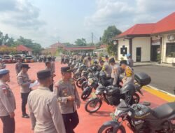 Polres Bintan Periksa Kendaraan Dinas, Pastikan Siap Mendukung Tugas Kepolisian