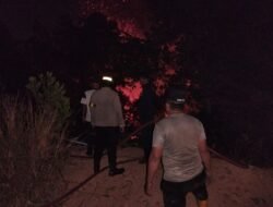 Polsek Bintan Timur Respons Cepat Laporan Kebakaran Lahan
