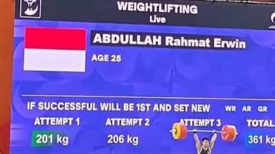 Hari ke-9 Asian Games 2026, Thailand Konsisten di Peringkat 6 dan Indonesia Tambah Koleksi Emas
