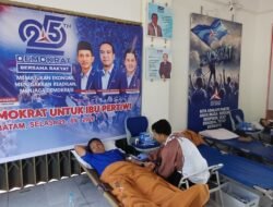 DPC Demokrat Batam Gelar Donor Darah, Targetkan 100 Kantong