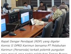 DPRD Karimun Desak Penghentian Pungutan Pass Masuk Pelabuhan, Minta Dievaluasi dan Ditata Ulang