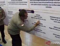 41 Pengelola THM Bersama Forkopimda di Kepri Berkomitmen ‘Bebas Narkoba’