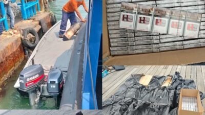 Sikat Rokok Ilegal, Bea Cukai Batam Sita 1,6 Juta Batang Senilai Rp2,5 Miliar