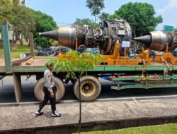 Tiga Mesin Pesawat Senilai Rp30 Miliar Berhasil Diamankan Polda Kepri