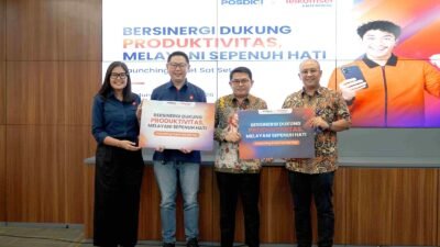 Dukung Produktivitas Agen Pos, Telkomsel dan PosDigi Luncurkan Paket Sat Set Pos