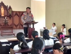 Wakapolres Bintan Ajak Jemaat Gereja Bersinergi Jaga Kamtibmas dan Kerukunan Umat Beragama