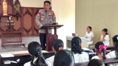 Wakapolres Bintan Ajak Jemaat Gereja Bersinergi Jaga Kamtibmas dan Kerukunan Umat Beragama