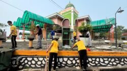 Dukung Program Quick Wins Kapolri, Polsek Bintan Utara Hadirkan Green Policing Melalui Kepedulian Lingkungan Masjid