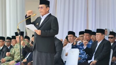 Hadiri Upacara Hari Santri Nasional 2026, Sekda Bintan Dorong Peran Aktif Santri Membangun Daerah