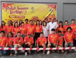 Yayasan Mitra Mulia Yapindo Bagikan 1.000 Paket Sembako, Ojol dan Warga Sekitar