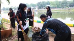 Gubernur Kepri dan Bupati Bintan Gotong Royong Bersama di Taman Kolam Kijang