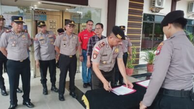 Seluruh Personel Polres Bintan dan Polsek Jajaran Tegaskan Komitmen Berantas Narkoba