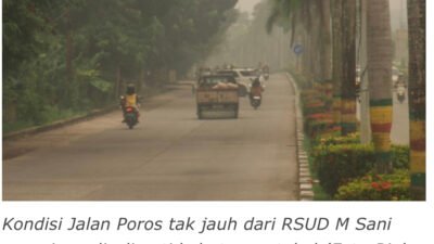Kabut Asap Tebal Status Sangat Tidak Sehat, Dinkes Karimun Catat 258 Kasus ISPA