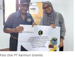 PT Karimun Granite Salurkan Bantuan PPM September 2026 untuk Pendidikan, Kesehatan dan Keagamaan
