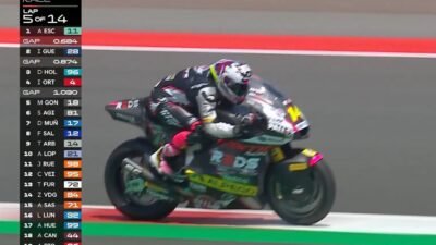 Mario Suryo Aji Tempati Posisi 20 Moto2 Grand Prix Indonesia 2026 di Mandalika